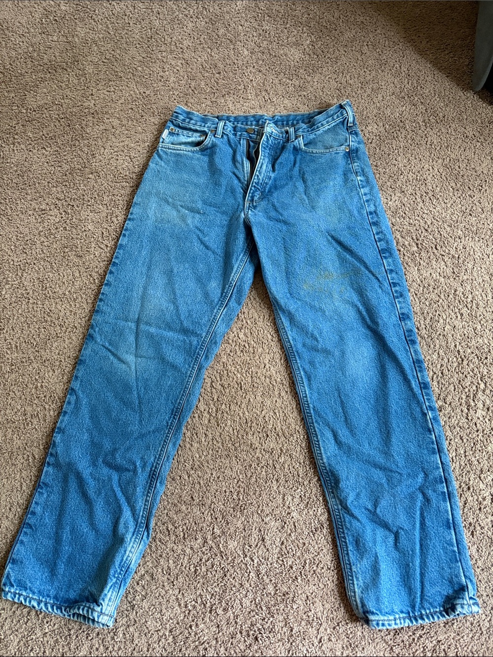 Carhartt Blue Men’s Work Jeans